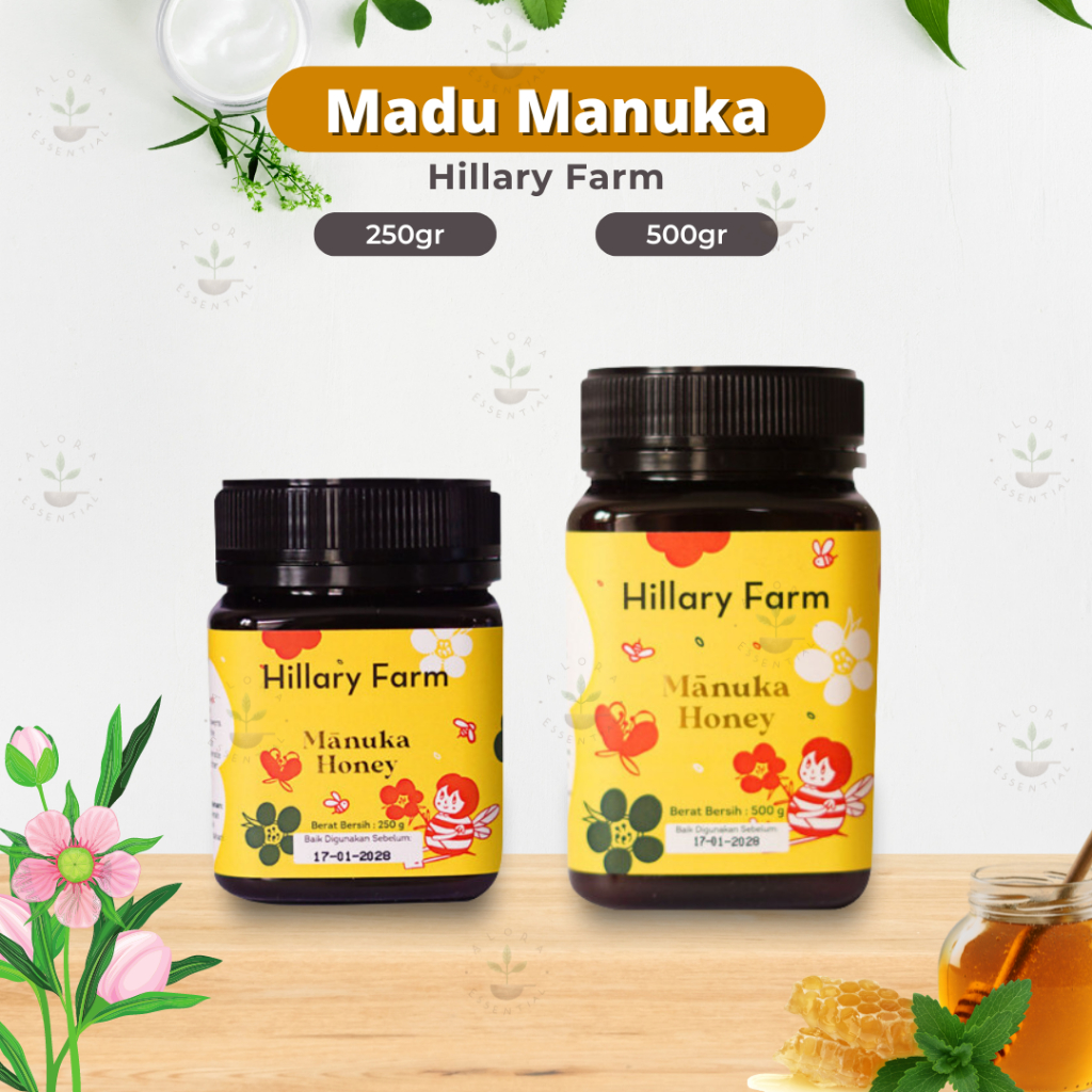 

Hillary Farm Manuka Honey - Madu Manuka Hillary Farm