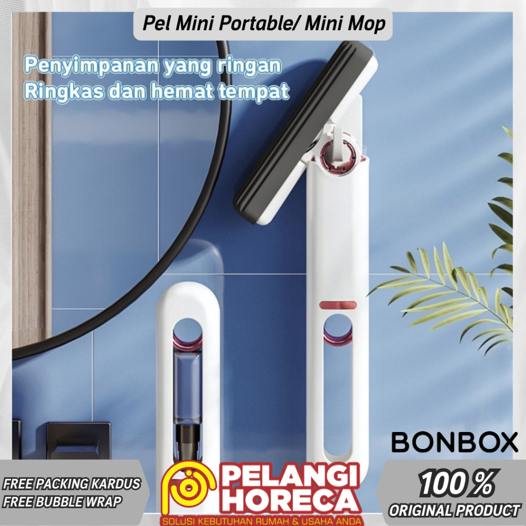 Alat Pel Mini Portbale | Mini Mop | Alat Pembersih Kaca | Mini Mop Serbaguna | Mini Mop Multifungsi 