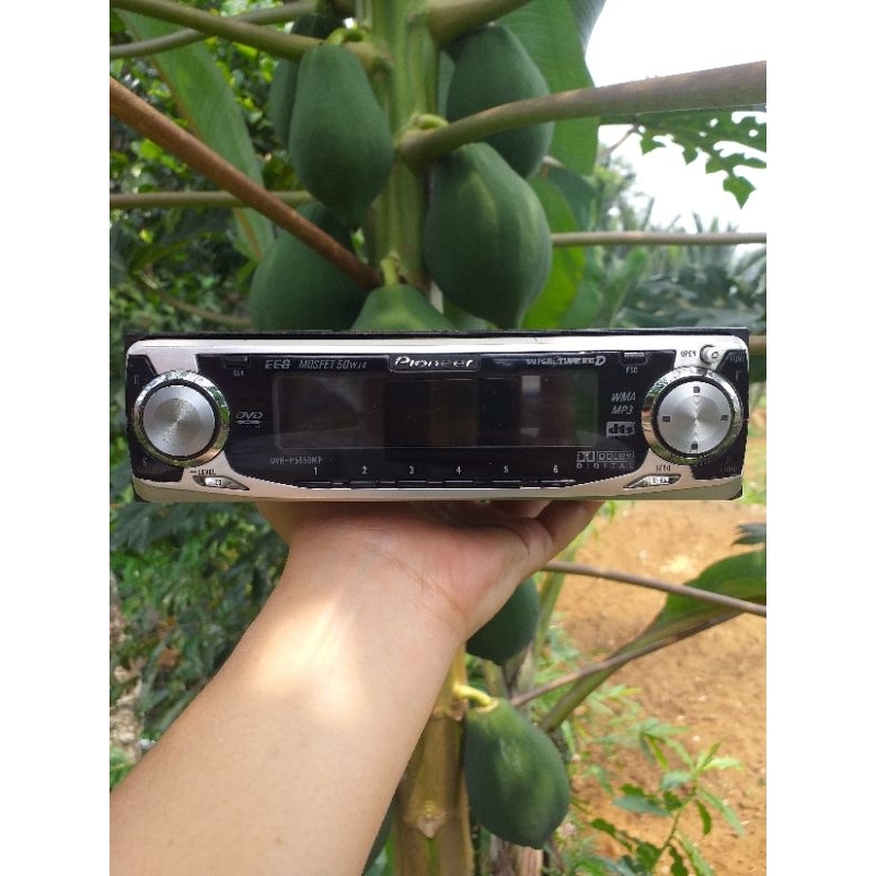 TIP TAPE MOBIL SEKEN/SECOND PIONEER DVH-P5850MP SPEK RADIO/DVD/VCD/MP3/WMA/CD
