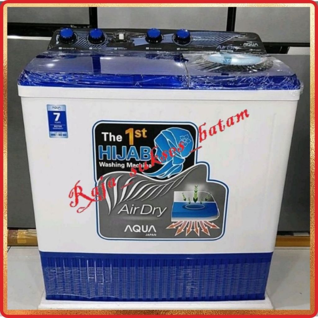 AQUA MESIN CUCI 2 TABUNG QW 1050 XT / 1050XT / QW-1050XT / 10KG BATAM