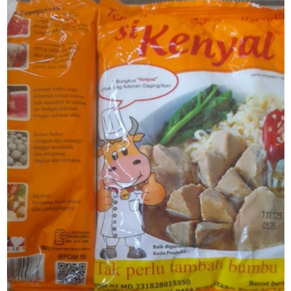 

tepung Bakso adonan komplit si Kenyal 250gr