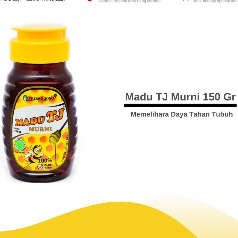 

MADU TJ MURNI BOTOL 150GR