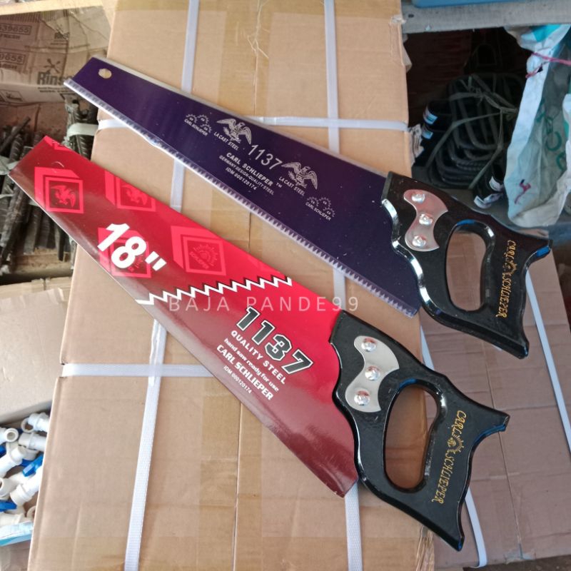 Gergaji Kayu Cap Mata Original Germany Tangan Graji Potong Belah Schlieper