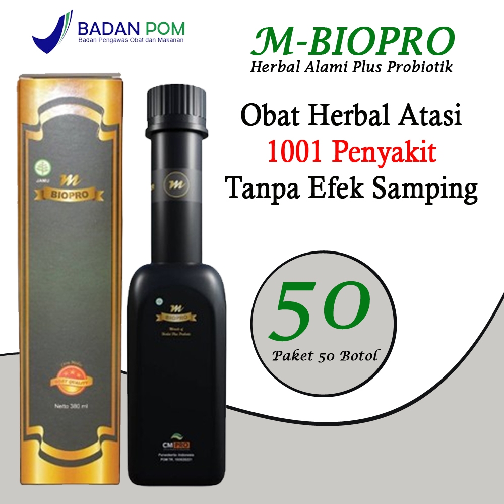 Mbiopro Herbal Alami Plus Probiotik Atasi 1001 Penyakit Secara Alami Tanpa Efek Samping