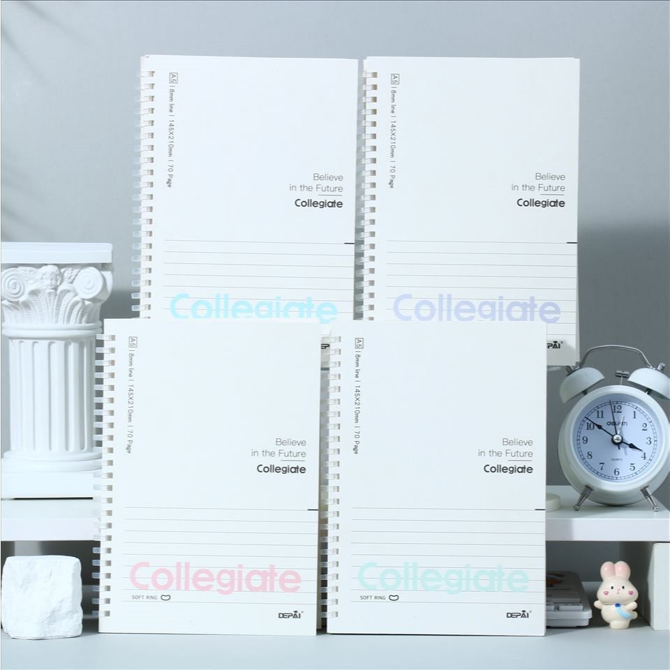 

BUKU TULIS RING A5 DEPAI130 ISI 80 LEMBAR NOTEBOOK RING MOTIF BUKU MEMO SPIRAL NOTEBOOK MURAH