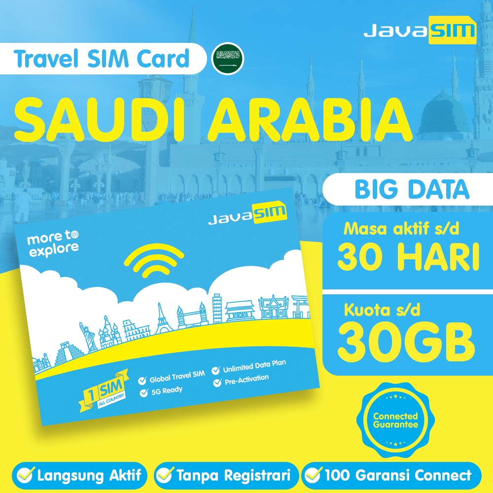 JavaMifi SIM Card Saudi Arabia | Umroh SIM