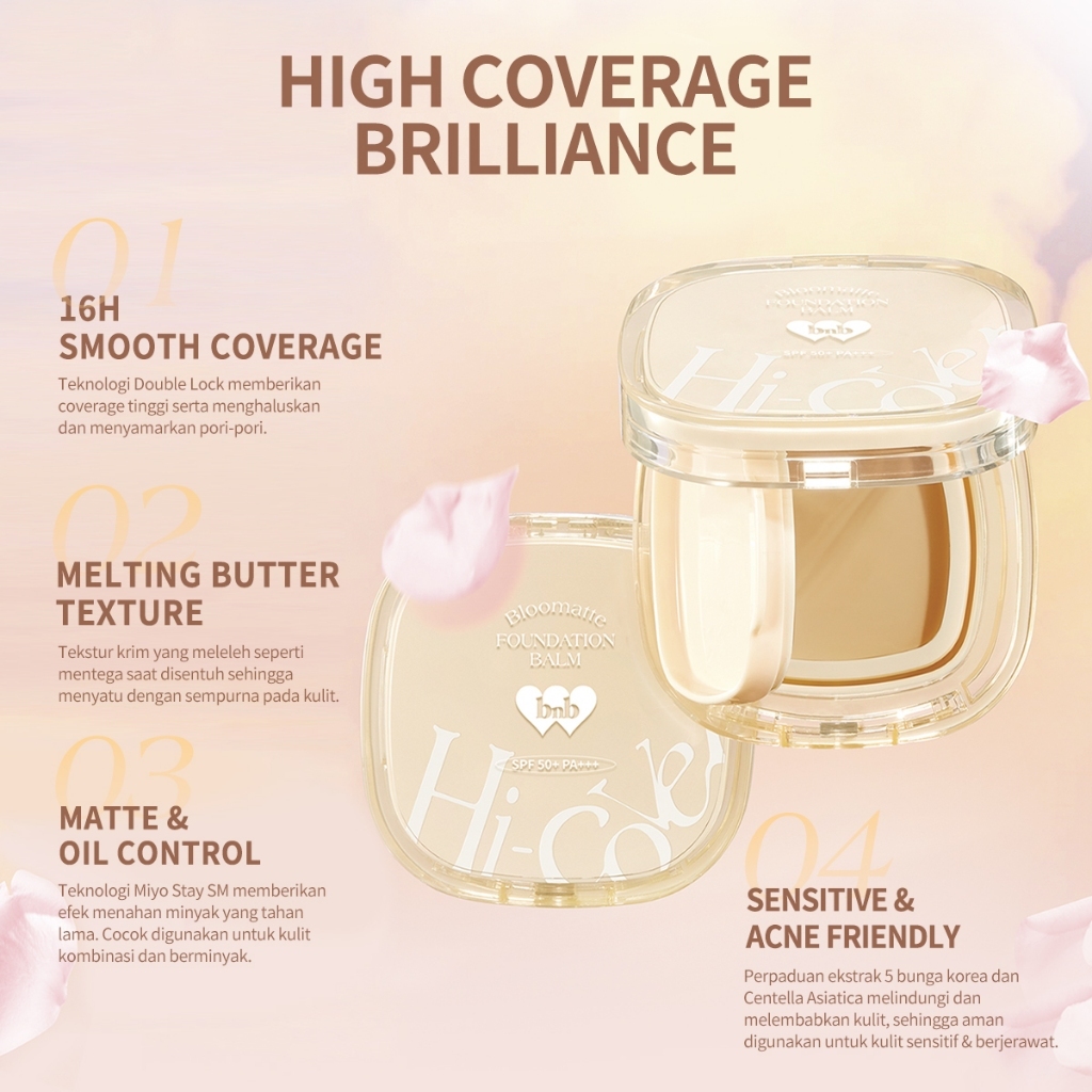 BNB barenbliss Bloomatte Hi-cover Foundation