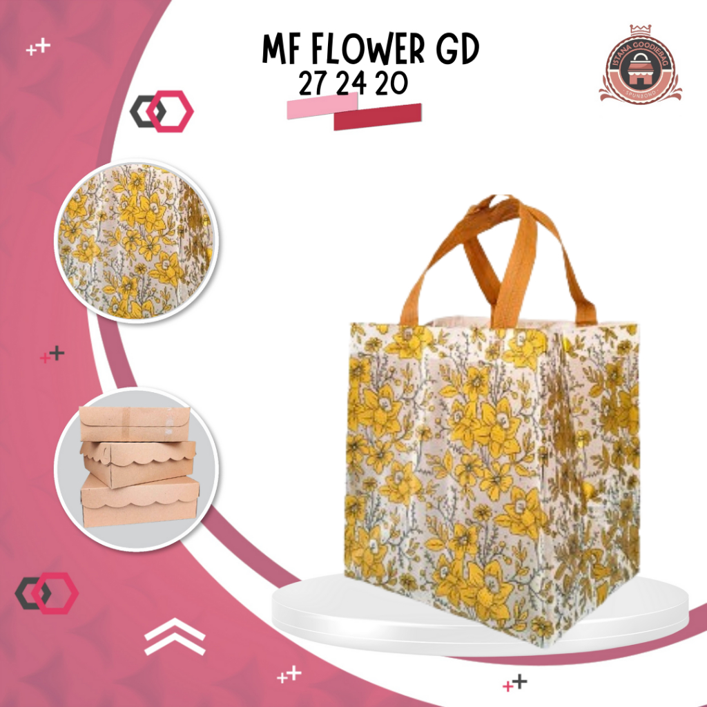 

MIKA DOFF | MIKA BOX 20X20 | HAMPERS MIKA MEWAH | HAMPERS BRIDESMAID | size tas 27x24x20