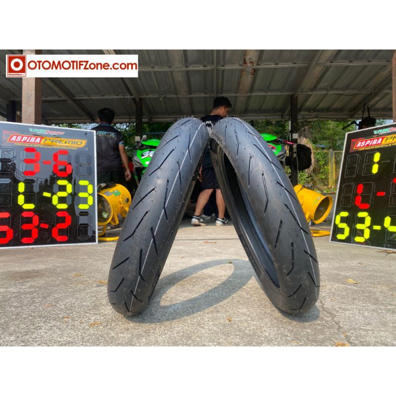 Aspira Premio Sportivo RS01 90/80 17" & 100/80 17" Ban Soft compound