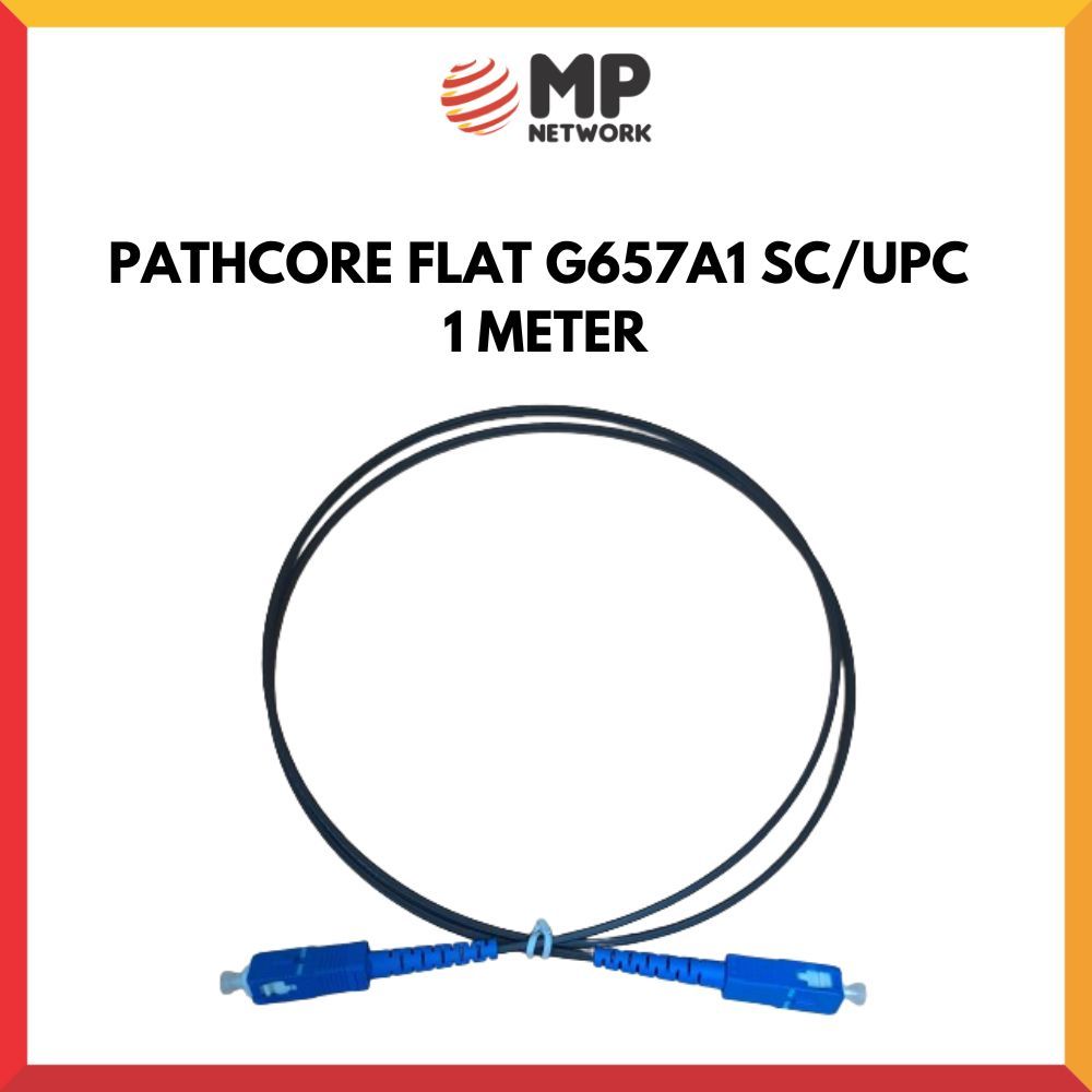 Patchcord Flat SC/UPC - Patchcord Gepeng - Patchcord Outdoor 1m - MP Network