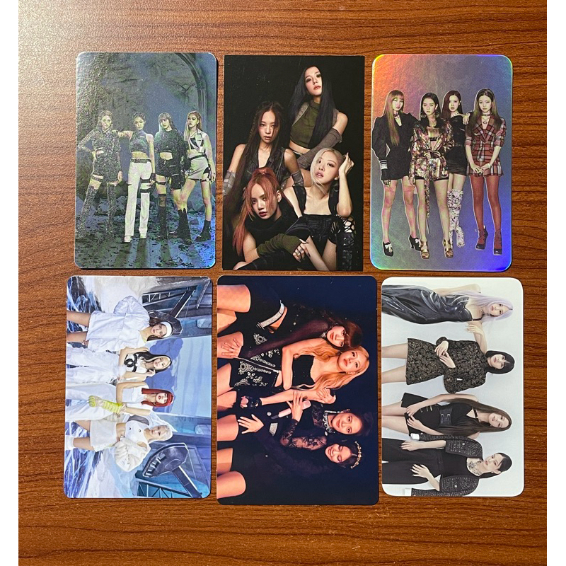 OFFICIAL PHOTOCARD PC GROUP BLACKPINK