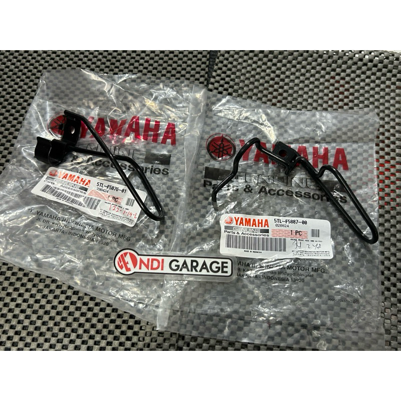 breket selang rem atas bawah mio sporty