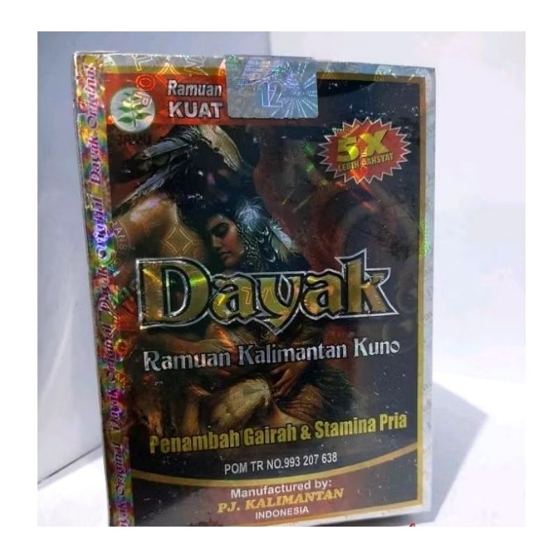 

Jamu pria Dayak serbuk