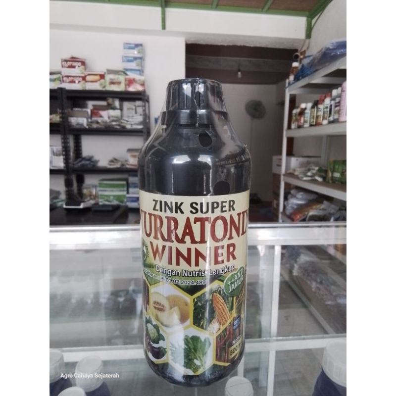 ZINK Znso4 SUPER NURRATONIX WINNER 500 ML NUTRISI MENGATASI ASEM-ASEMAN DAN PENYAKIT TANAMAN
