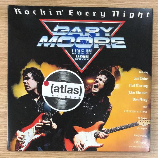 Vinyl / Piringan Hitam Gary Moore – Rockin' Every Night - Live In Japan