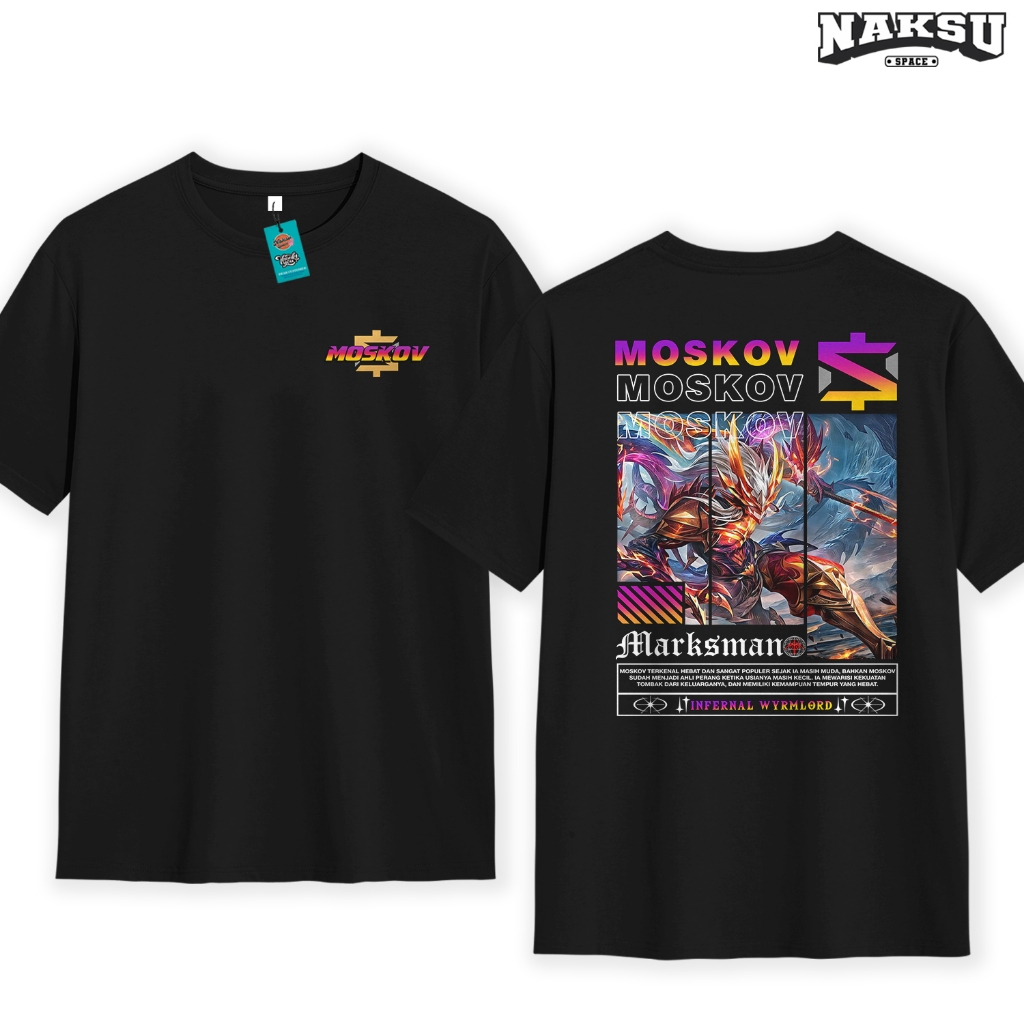 KAOS MOBILE LEGENDS SKIN MOSKOV ALLSTAR INTERNAL WYRMLORD MARKSMAN BAJU DISTRO
