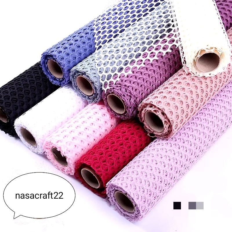 

KERTAS JARING BULAT KOREAN 50X50CM LEMBARAN// FLOWER WRAPPING PAPER