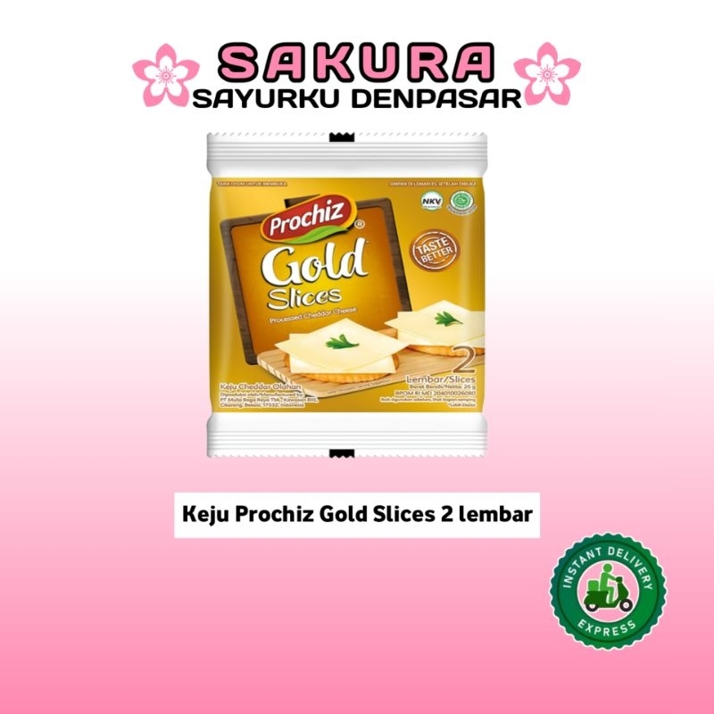 

Keju Prochiz Gold Slices 2 lembar - SAKURA