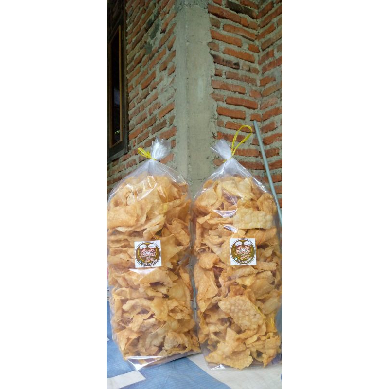 

KERIPIK BAWANG | KERIPIK CIRENG | KERIPIK PANGSIT 1KG