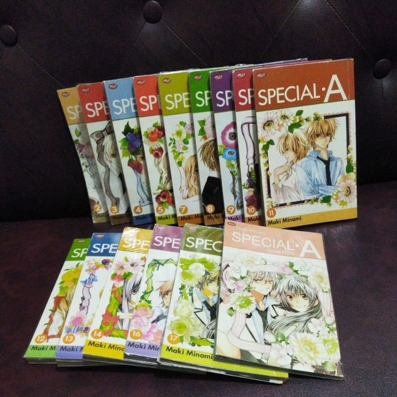 Komik Special A Vol 2-5; 7-14; 16-17 dan Street Fight Borongan