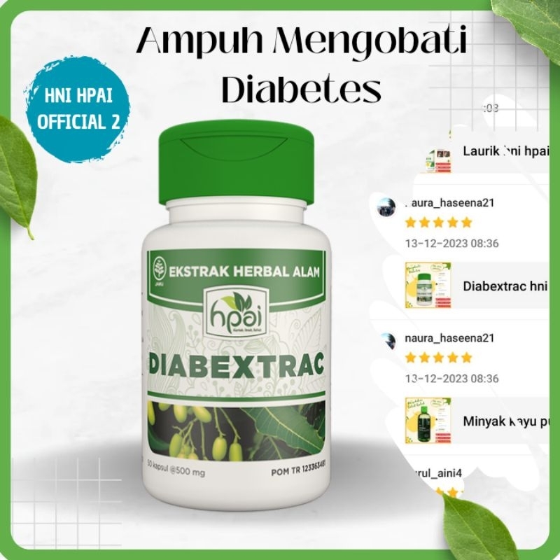 Diabextrac hni hpai herbal diabetes kencing manis