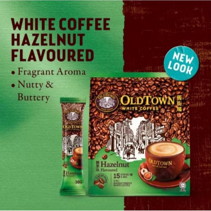 

RB Old Town White Coffee all variant (1 pack = 15 sticks)