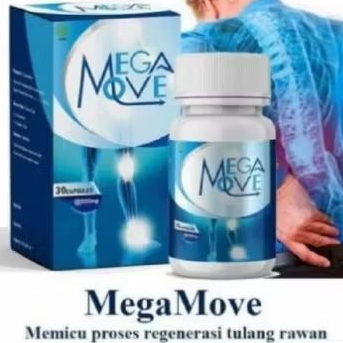 Mega Move Asli - MegaMove Original Nyeri Sendi & Tulang Lutut Ampuh BPOM