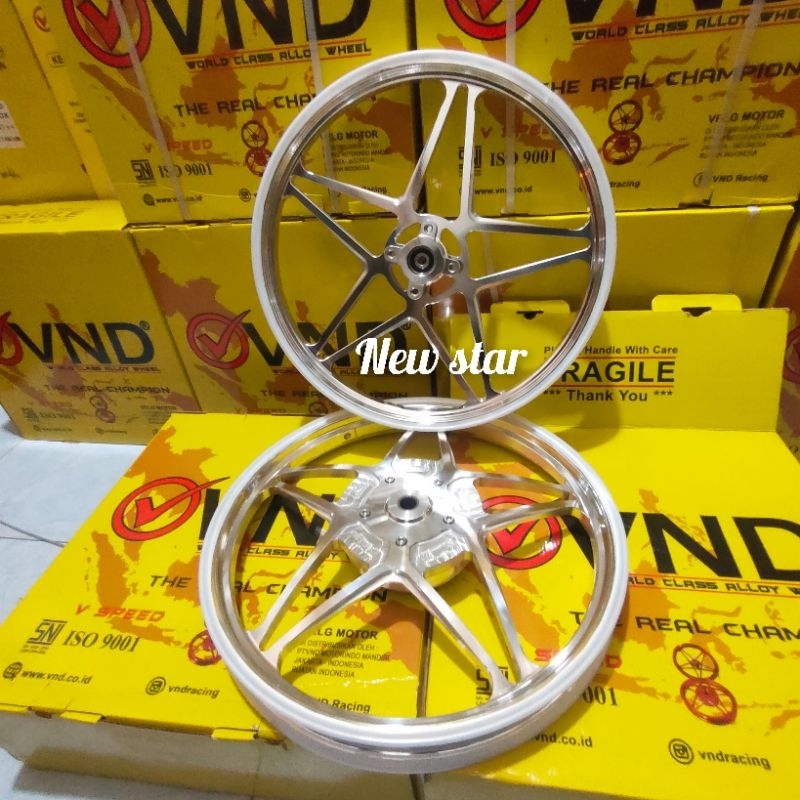 VELG VND VSPEED V2/GEN 2 RING 17 PALANG BINTANG LANGIT TERBARU MIO SPORTY VELAK VND TERBARU V SPEED 