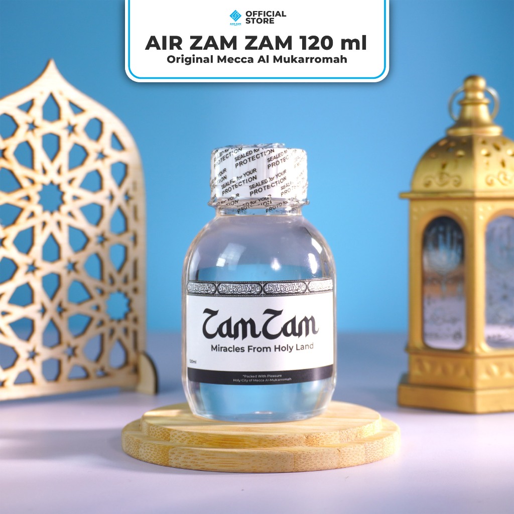 

[120ML-ZAM2] AIR ZAM ZAM ASLI MEKKAH AL MUKARROMAH - 120 ML