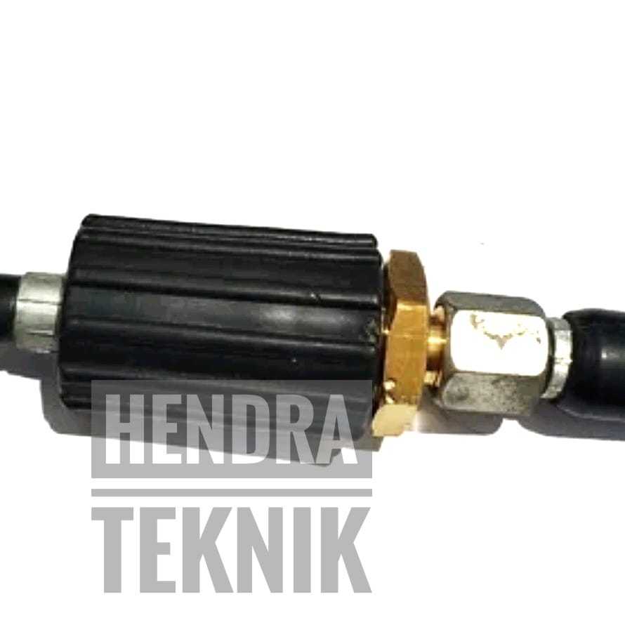 CONNECTOR JET CLEANER M22 X M14 NEPEL SAMBUNG SELANG STEAM EXTENSION DOBEL NEPEL MESIN CUCI MOBIL SA