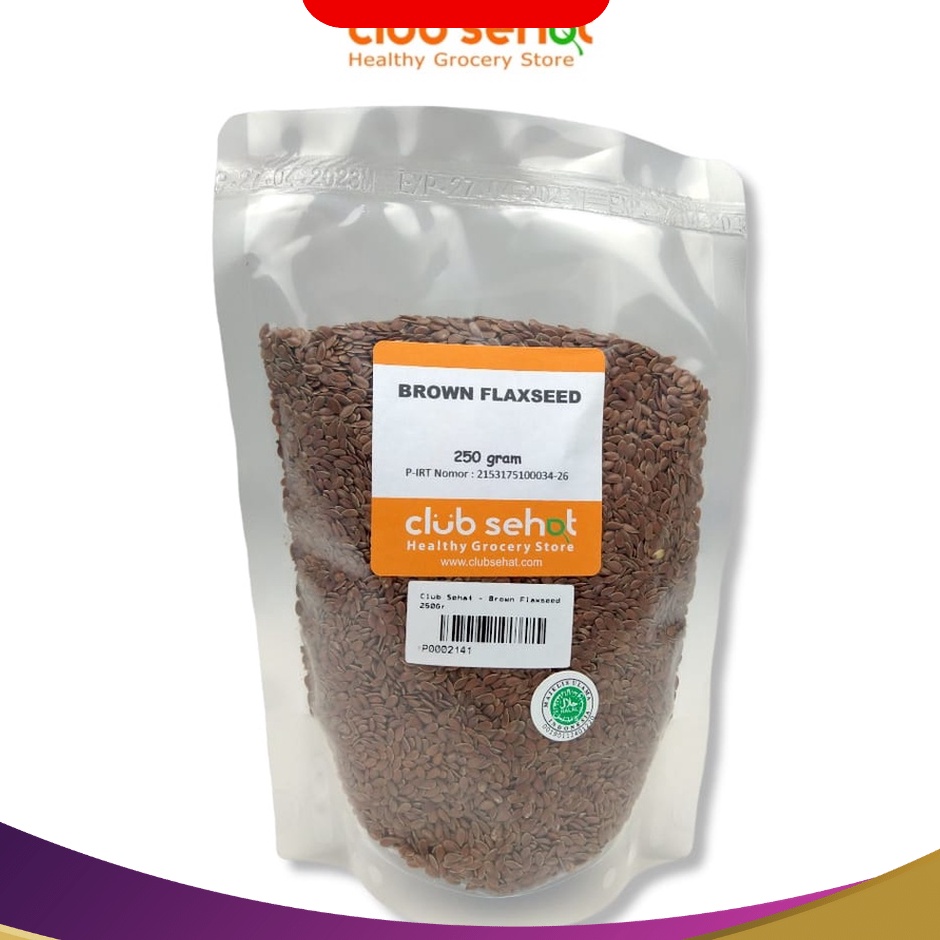 

MELEDAK PROMO CLUB SEHAT BROWN FLAXSEED 25GR