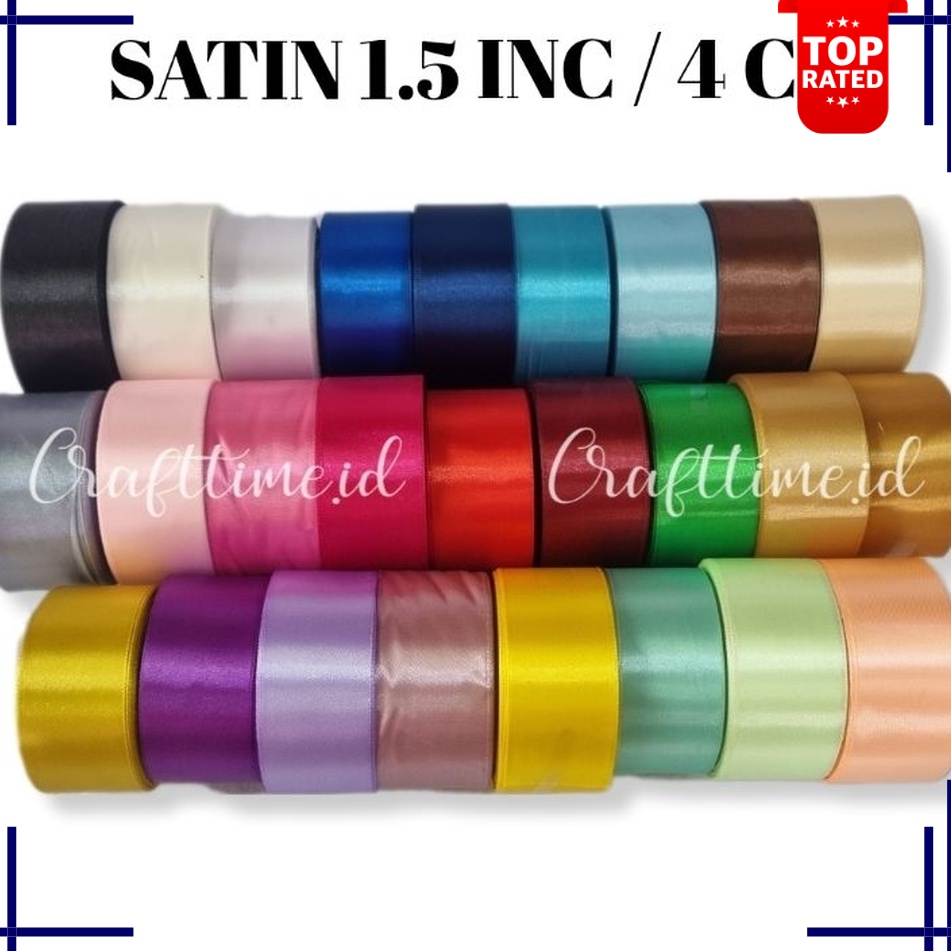 

TRENDY 1 ROLL PITA SATIN 15 INCH atau 4 Cm