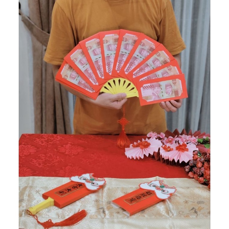 

Dijual Murah Angpao Imlek Premium Kipas Emas 224 limited Angpau imlek 224 Tahun Baru M87