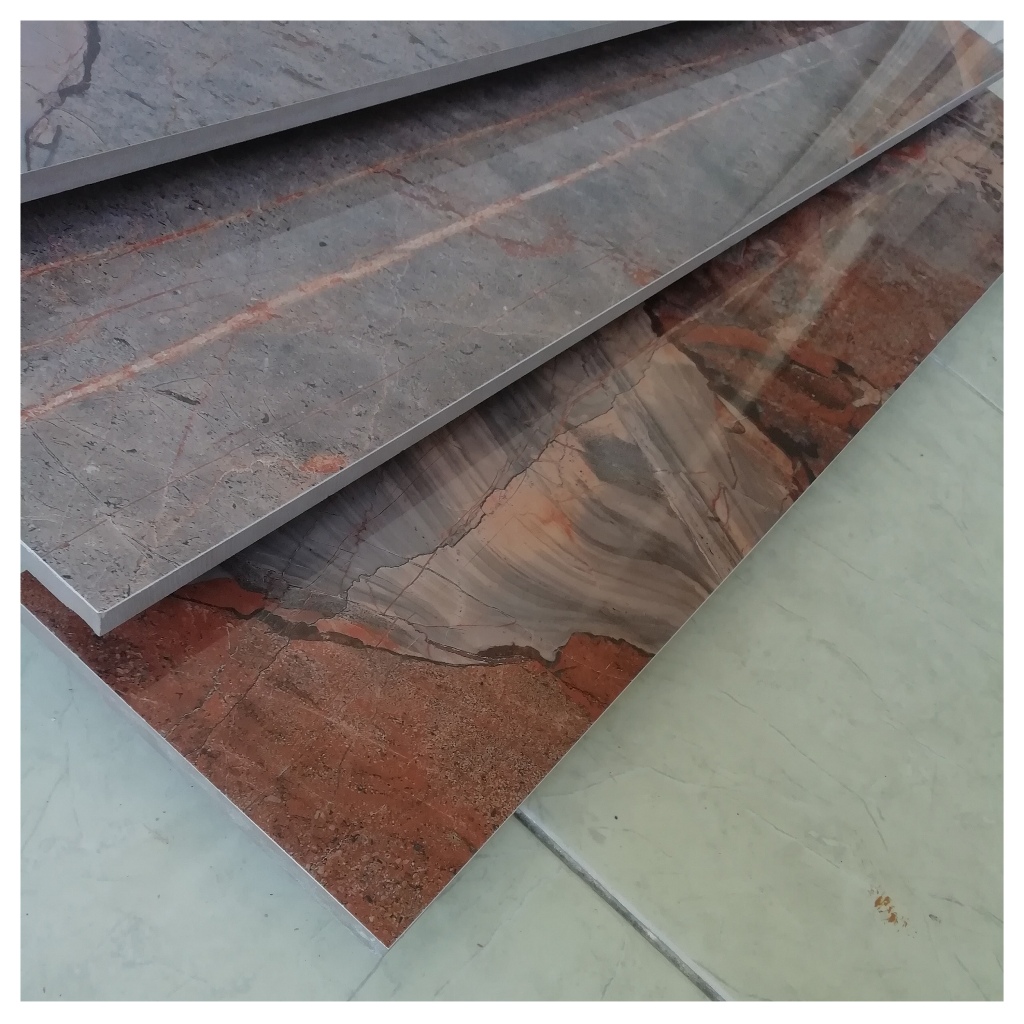 Granit Lis 15x90 Coklat Api Glossy List Plint Dinding Lantai Original Granite Tile