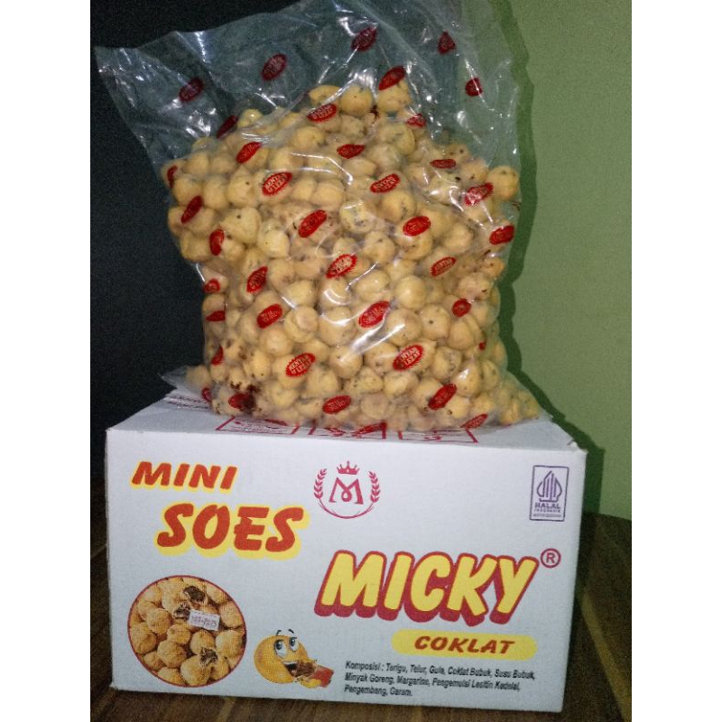 

KUE SOES COKLAT MICKY 200GRAM,500GRAM 1KG