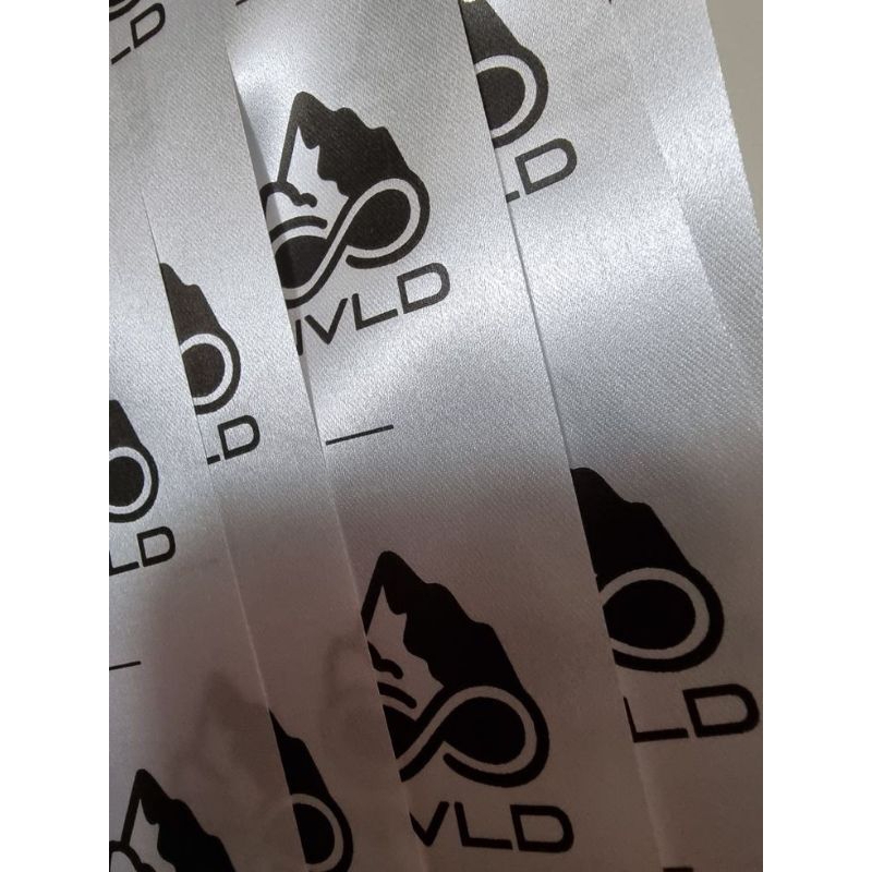 Label Baju /Label kaos/(untuk pita ukuran 1.5cm)/ Label Hijab / Label tas/Label pita satin