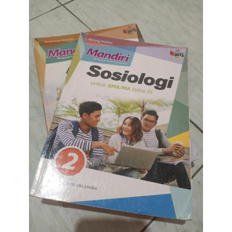 BUKU MANDIRI ERLANGGA KELAS 11 KELAS 2 SMA ORI BEKAS cek deskripsi