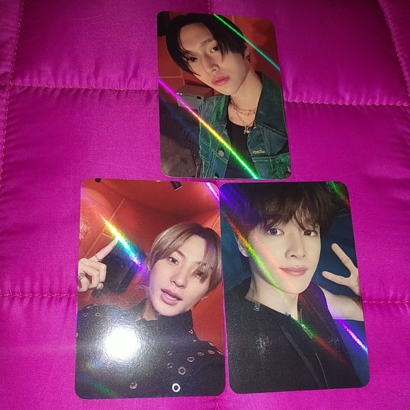 Photocard Riize Official PC Wonbin Anton Sungchan POB Makestar Hologram Boom Boom Bass Album
