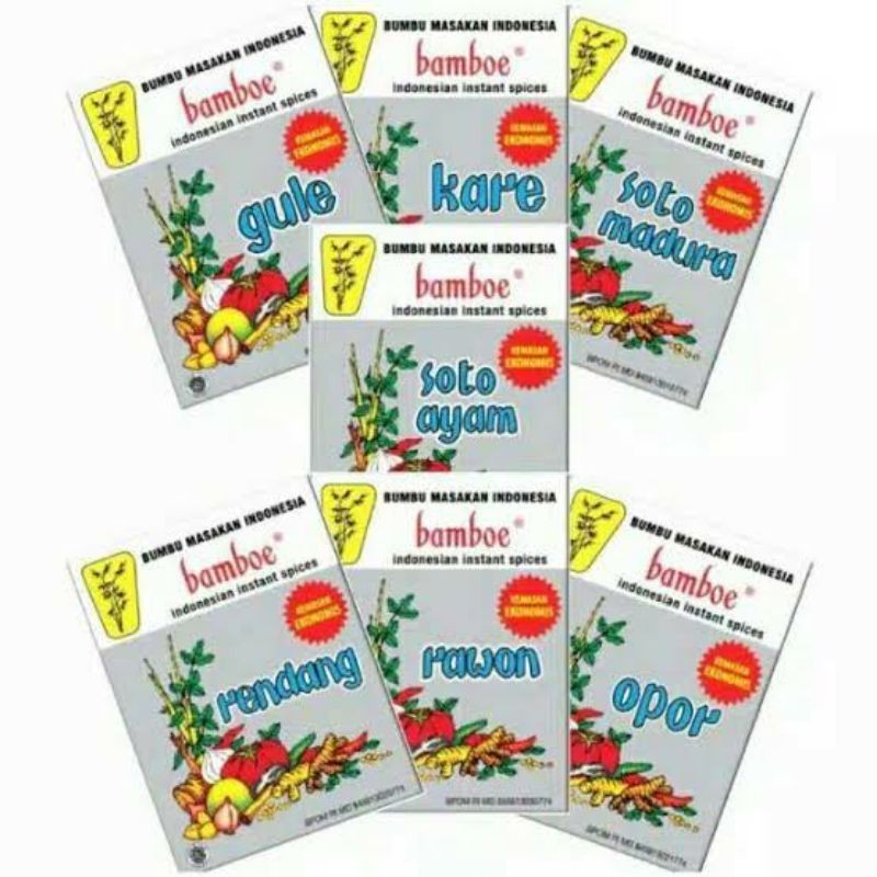 

BUMBU BAMBOE 20G All Varian Ecer