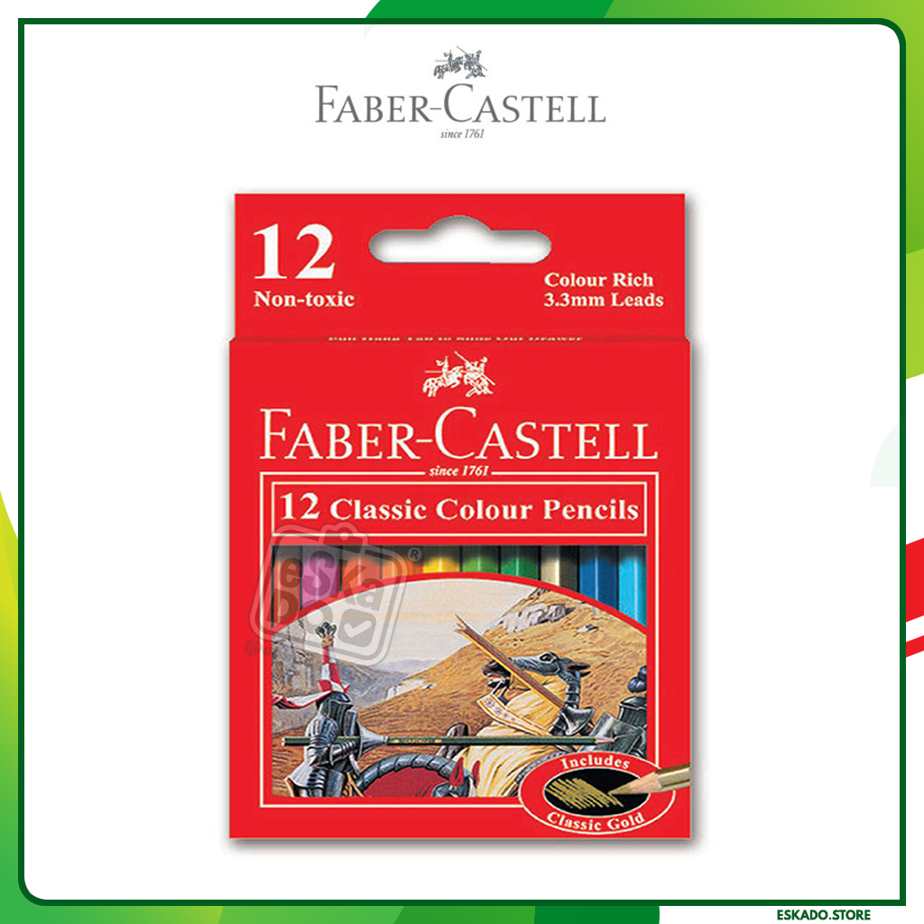 

Pensil Warna Faber Castel Classic 12 pendek