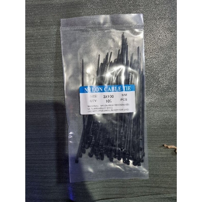 

Kabel Ties / Kabel Tis / Tali Ties / Tali Tis 3 x 100 MM