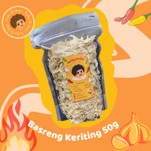 

Basreng Keriting Si Boy ukuran 50g | Keripik Tipis Kering | Renyah Gurih Pedas