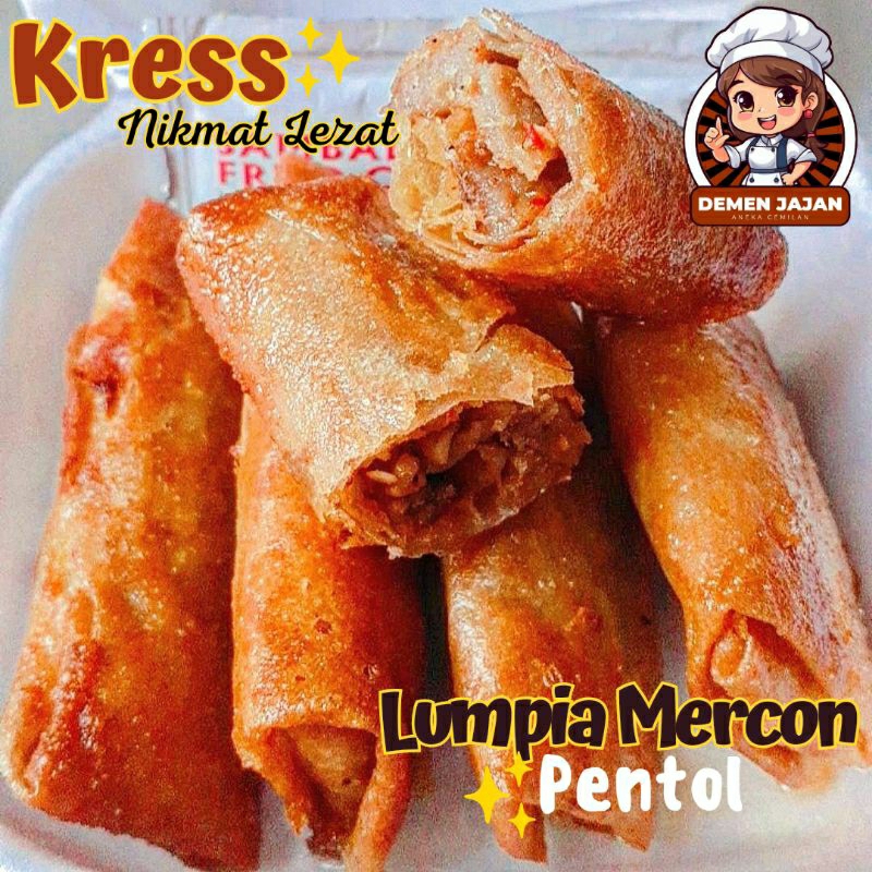 

LUMPIA MERCON FROZEN FOOD PENTOL (DEMEN JAJAN)