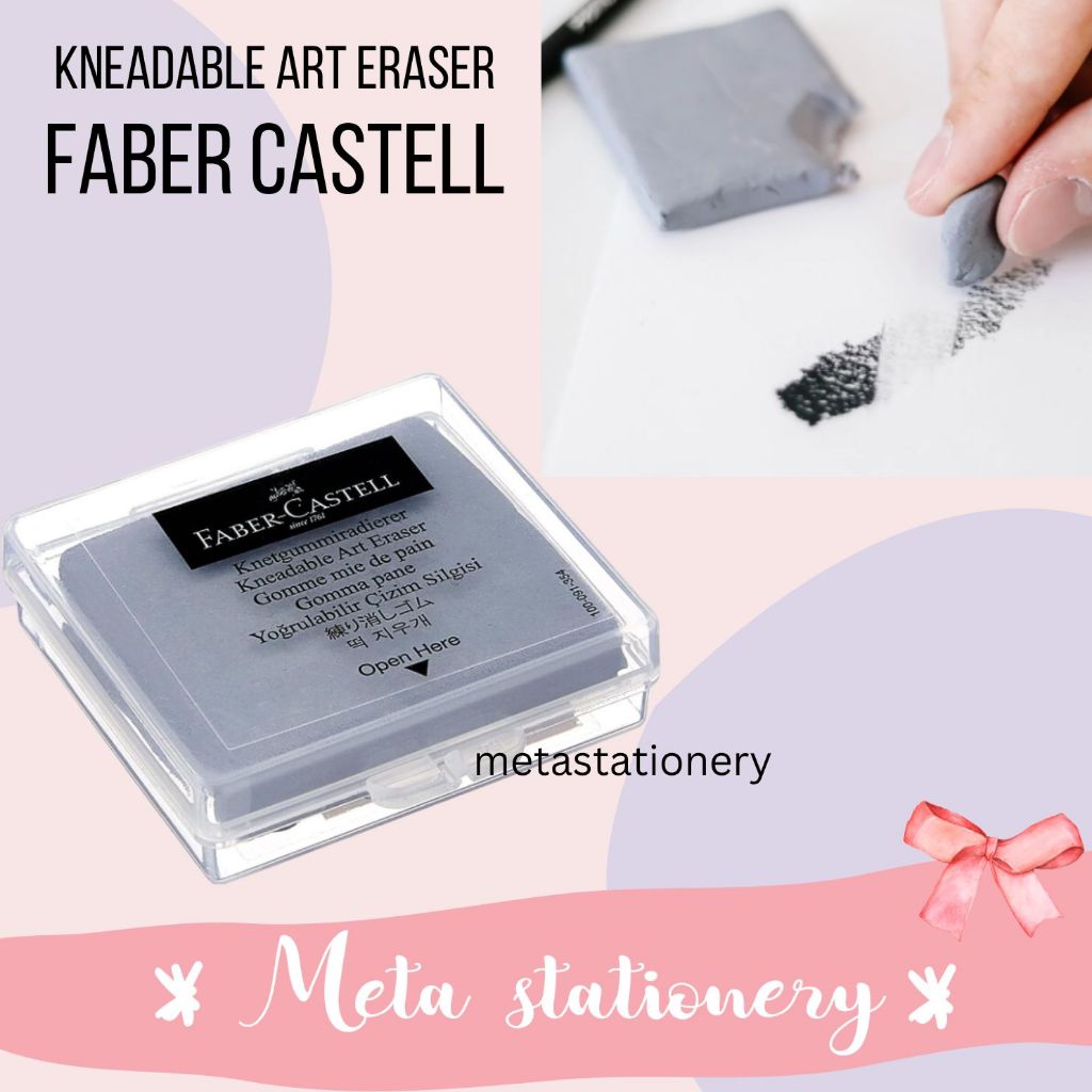 

Kneadable Art Eraser / Plasticine Eraser / Penghapus Pensil Faber Castell