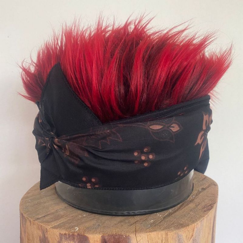 COD Udeng Rambut Viral Wig Pria