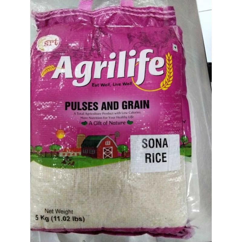 

Agrilife Sona Rice/5 kg/India