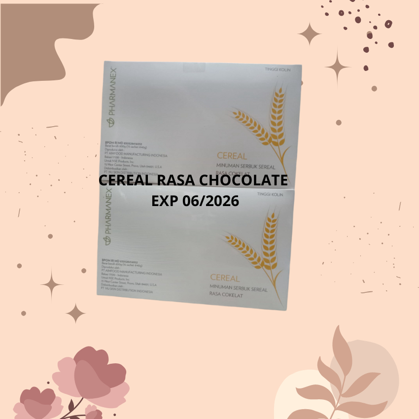 

READY CEREAL COKLAT EXP 06/2026 PHARMANEX N**U SKIN ORIGINAL/ SEGEL SEREAL