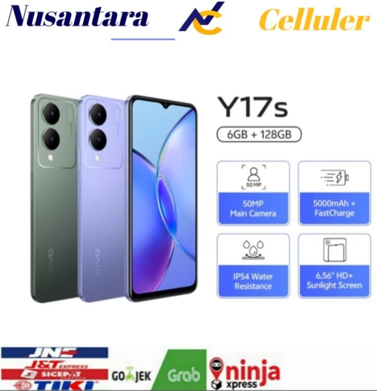 HP VIVO Y17s RAM 6 GB ROM 128 GB [Vivo Y17s 6/128 GB] Garansi resmi