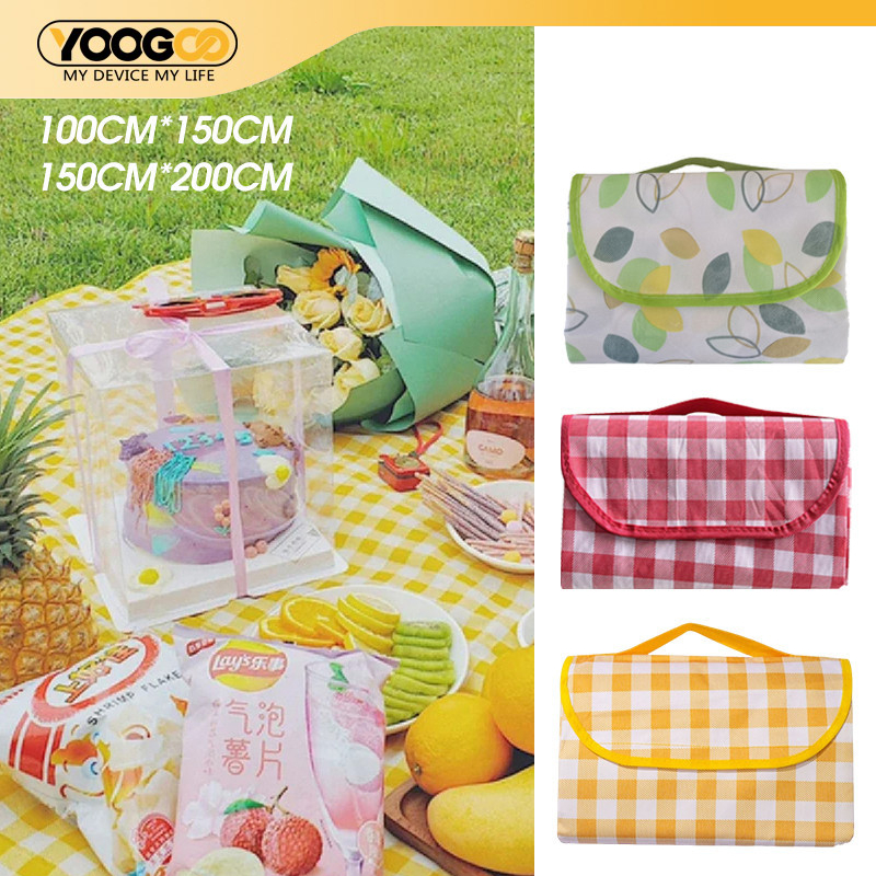 200*150mm Picnic Mat Moisture-Proof Mat Portable Waterproof Picnic Tent Mat Camping Mat