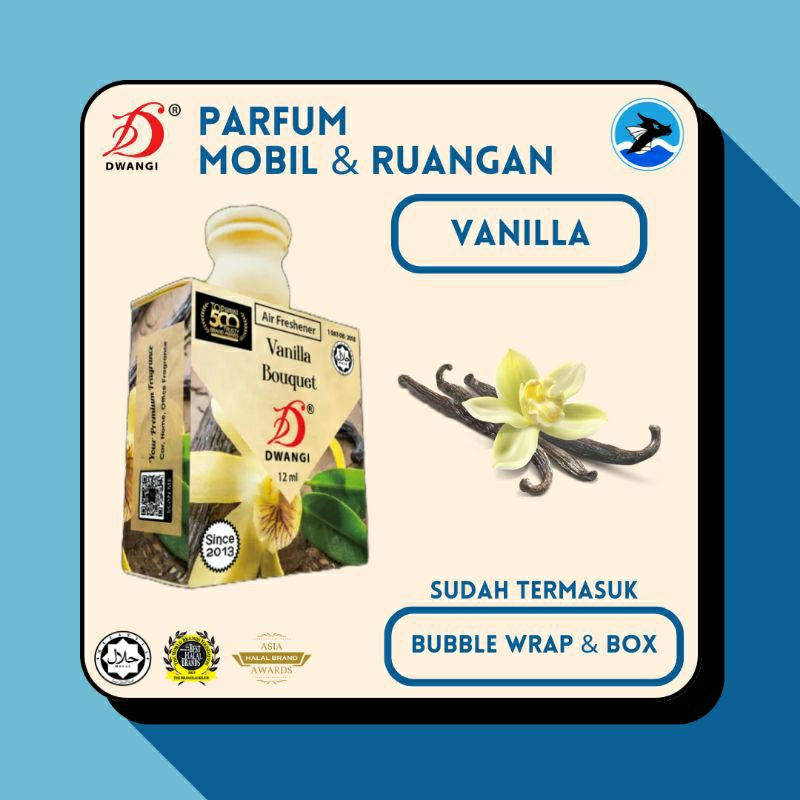 Parfum Mobil & Ruangan Dwangi Malaysia - Vanilla